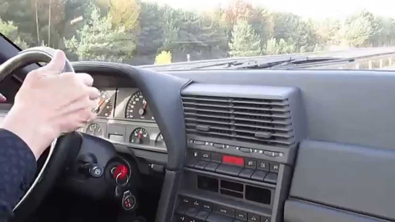 Alfa Romeo 164 Q4 test Autobahn