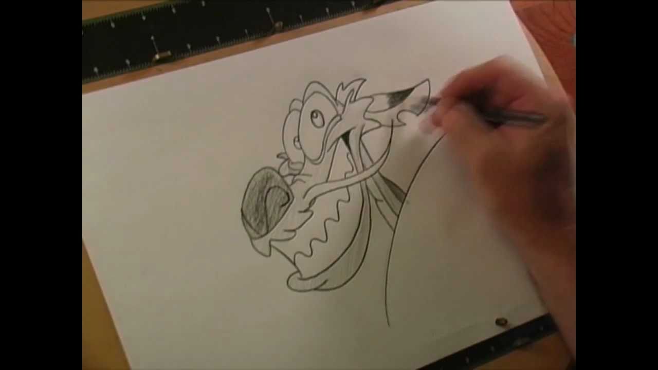 How to draw Mushu