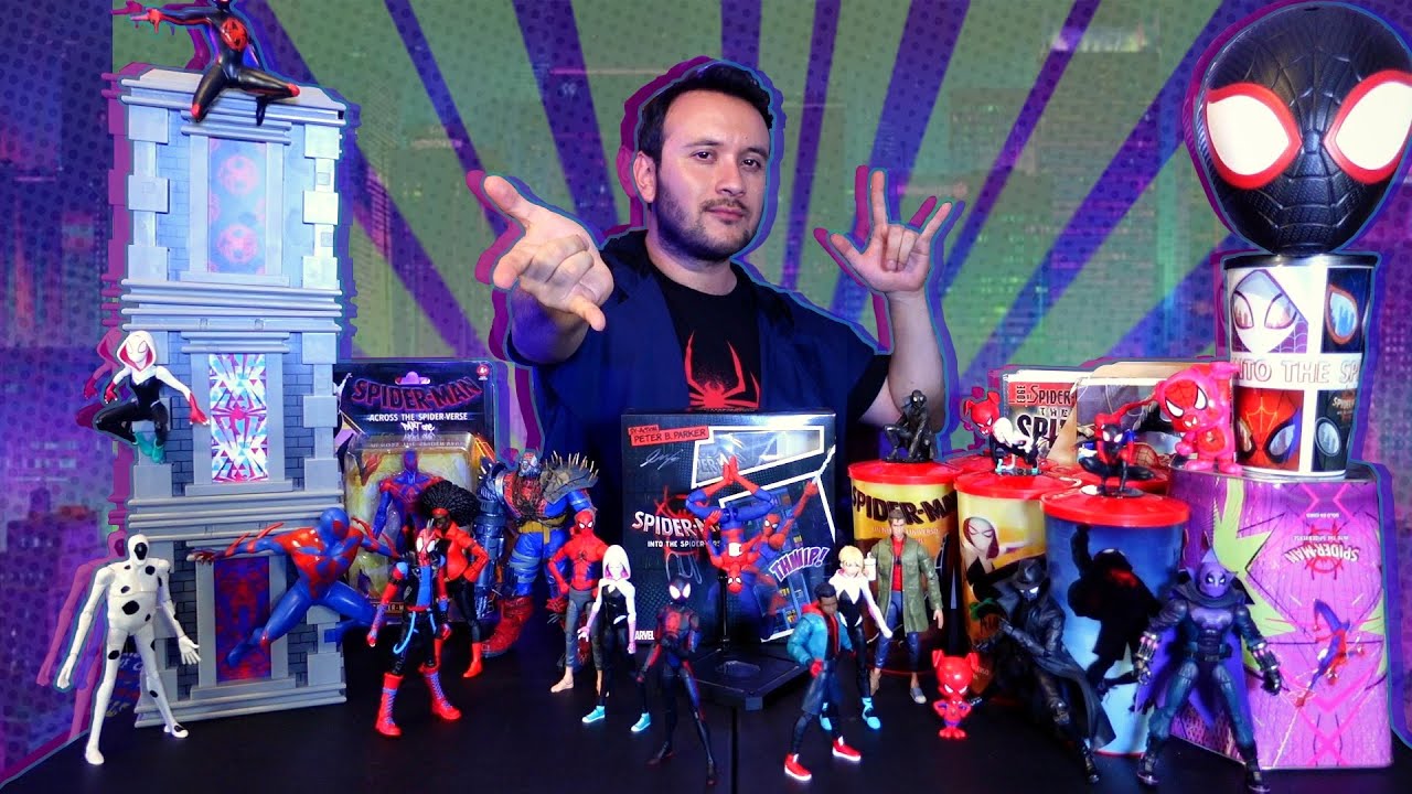 ¡TODITA MI COLECCIÓN DE SPIDER - VERSE! / Geezuz González