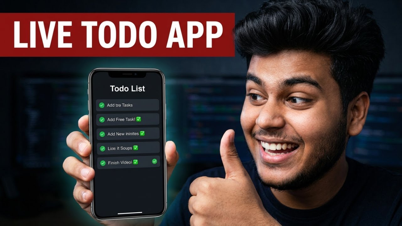 Build Todo List App with Local Storage | HTML CSS JavaScript | Live Coding