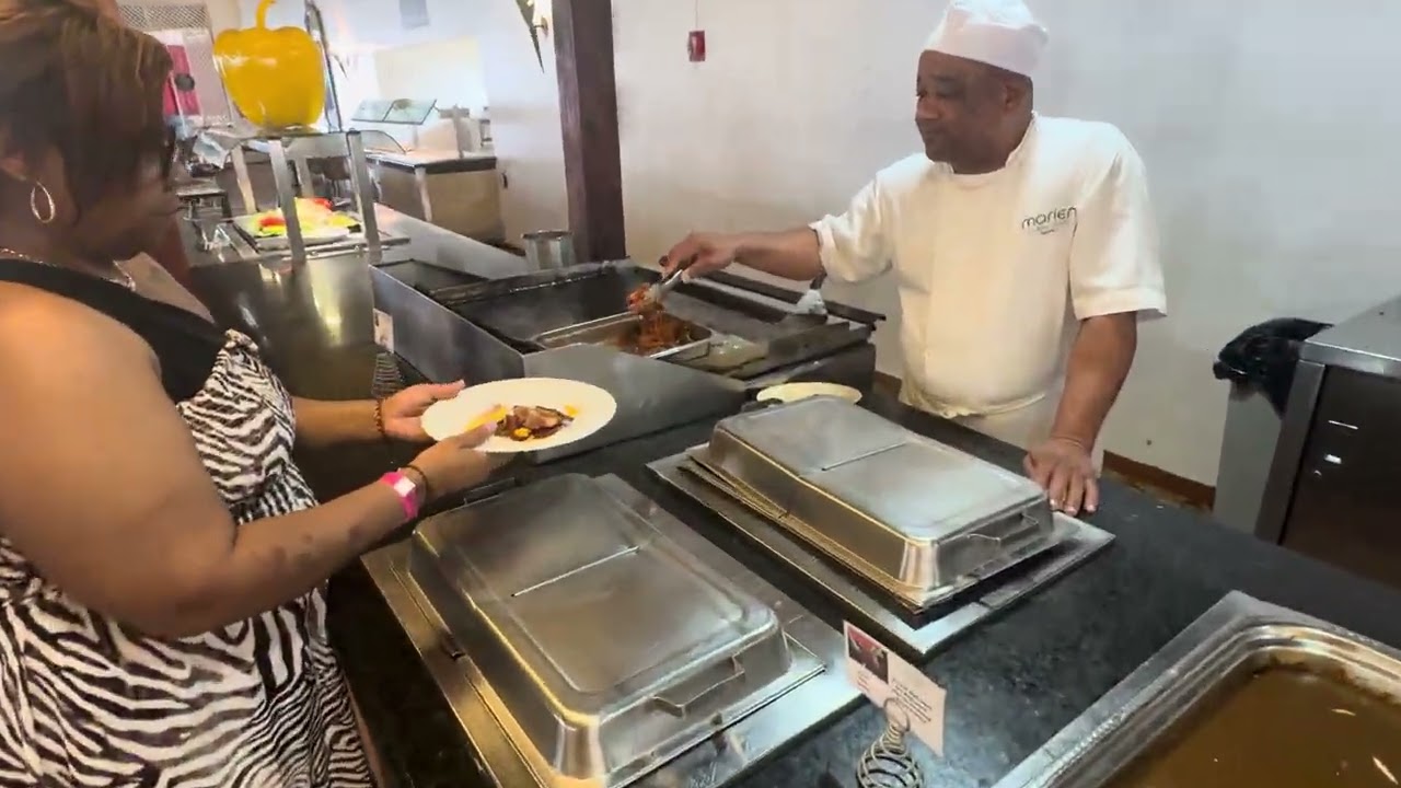 Buffet at the Marien Puerto Plata 