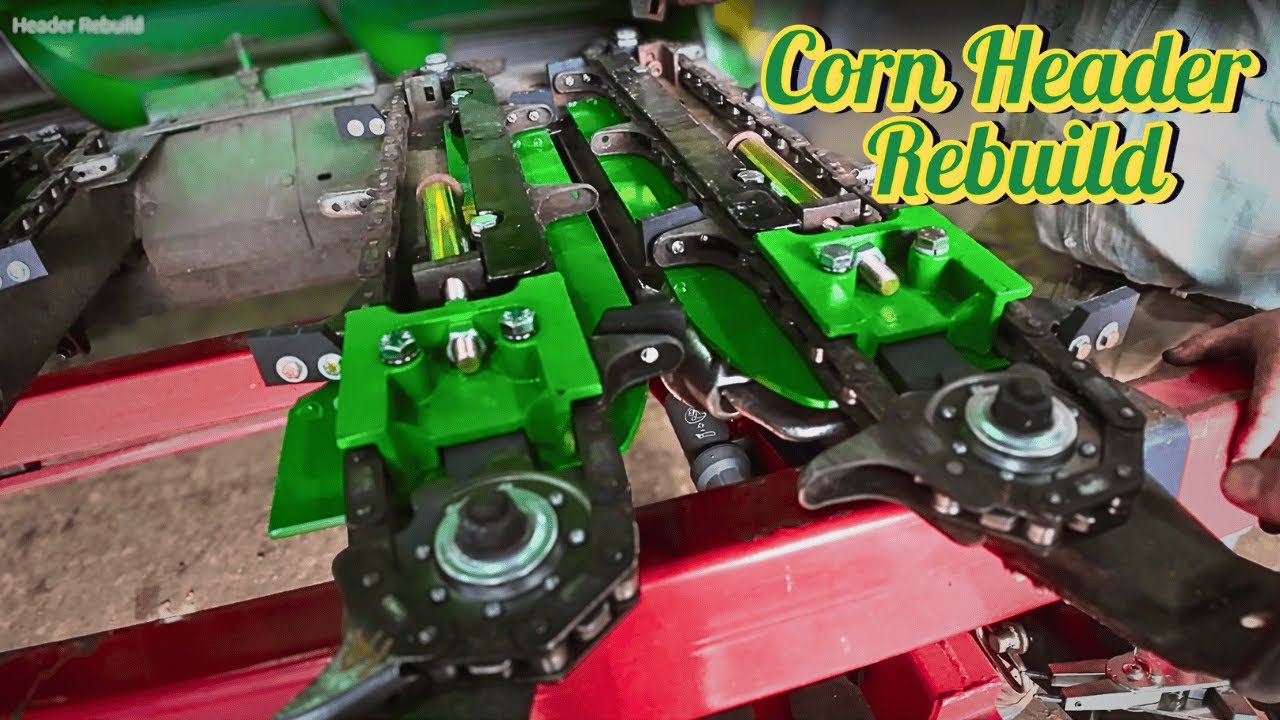 Corn Header Rebuild: Step by Step