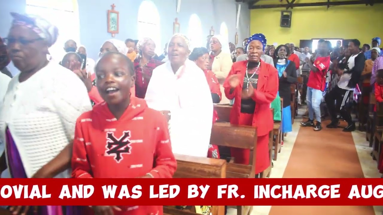 YOUTH ROTATION MASS AT ST JUDE KIBAGARE NGARARIGA PARISH WITH Fr AUGUSTINE KIHORO