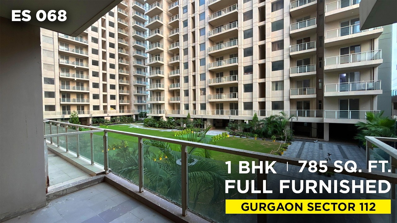 😱 Delhi के पास Fully Furnished 1BHK! 🏠 Gurgaon Sector 112 | Airbnb भी चला सकते हैं | One Nation