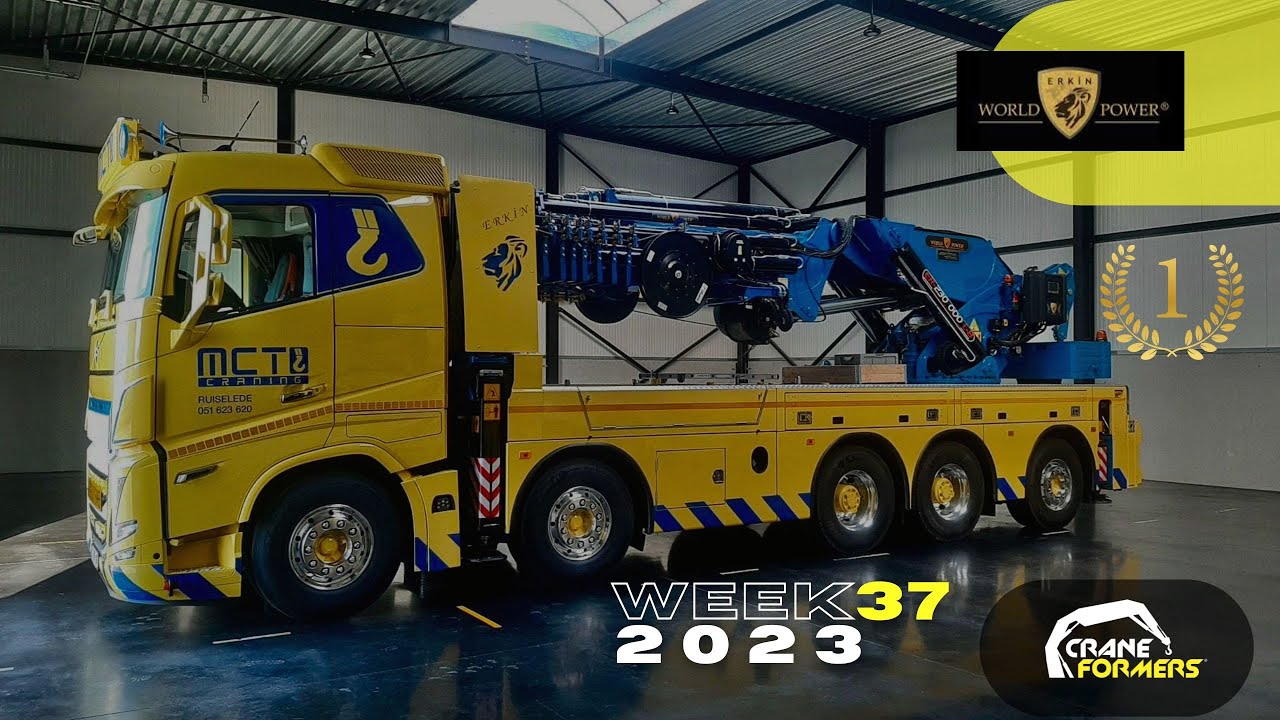 MCT Craning | Erkin ER 230 000 | Interview with Peter at Lift'n'Load 2023 | Netherlands