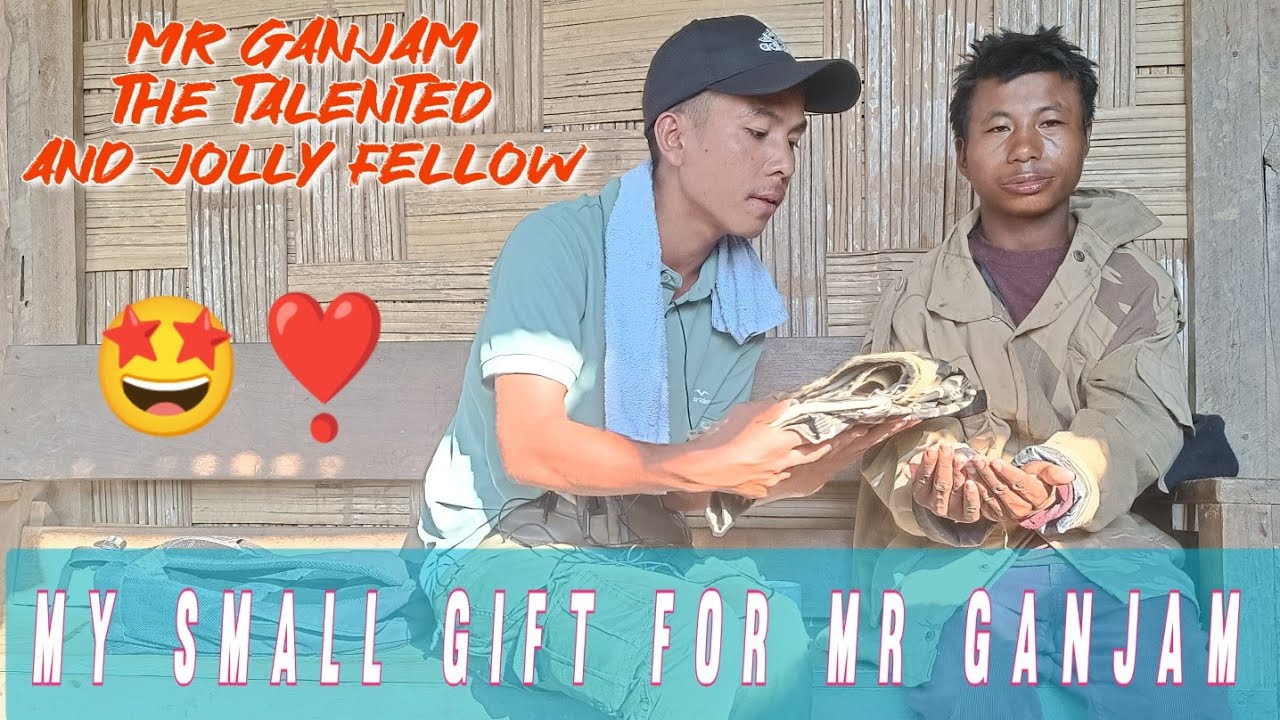 My small gift for Mr Ganjam the Jolly fellow 🥰✌️
