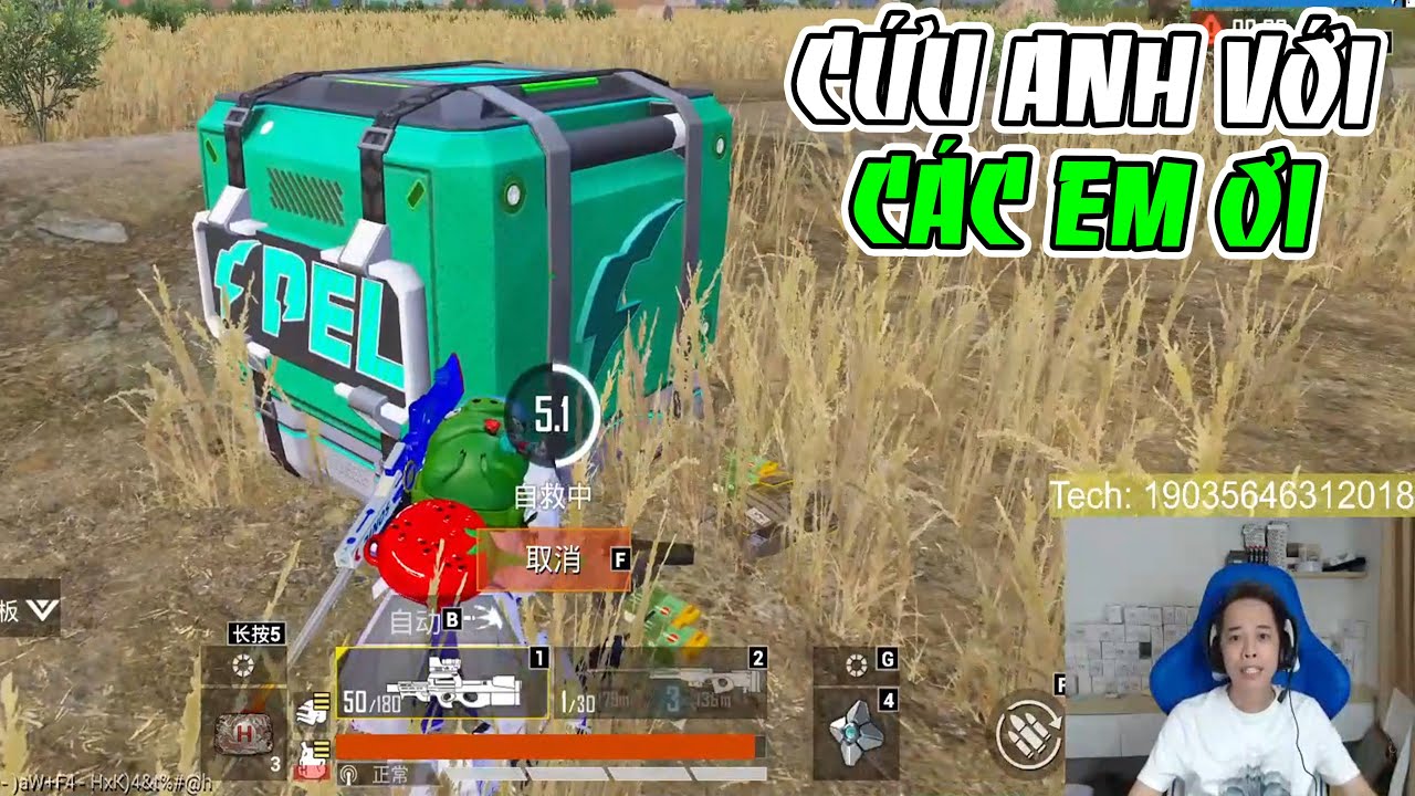 Nam Blue | CỨU ANH VỚI CÁC EM ƠI | PUBG Mobile
