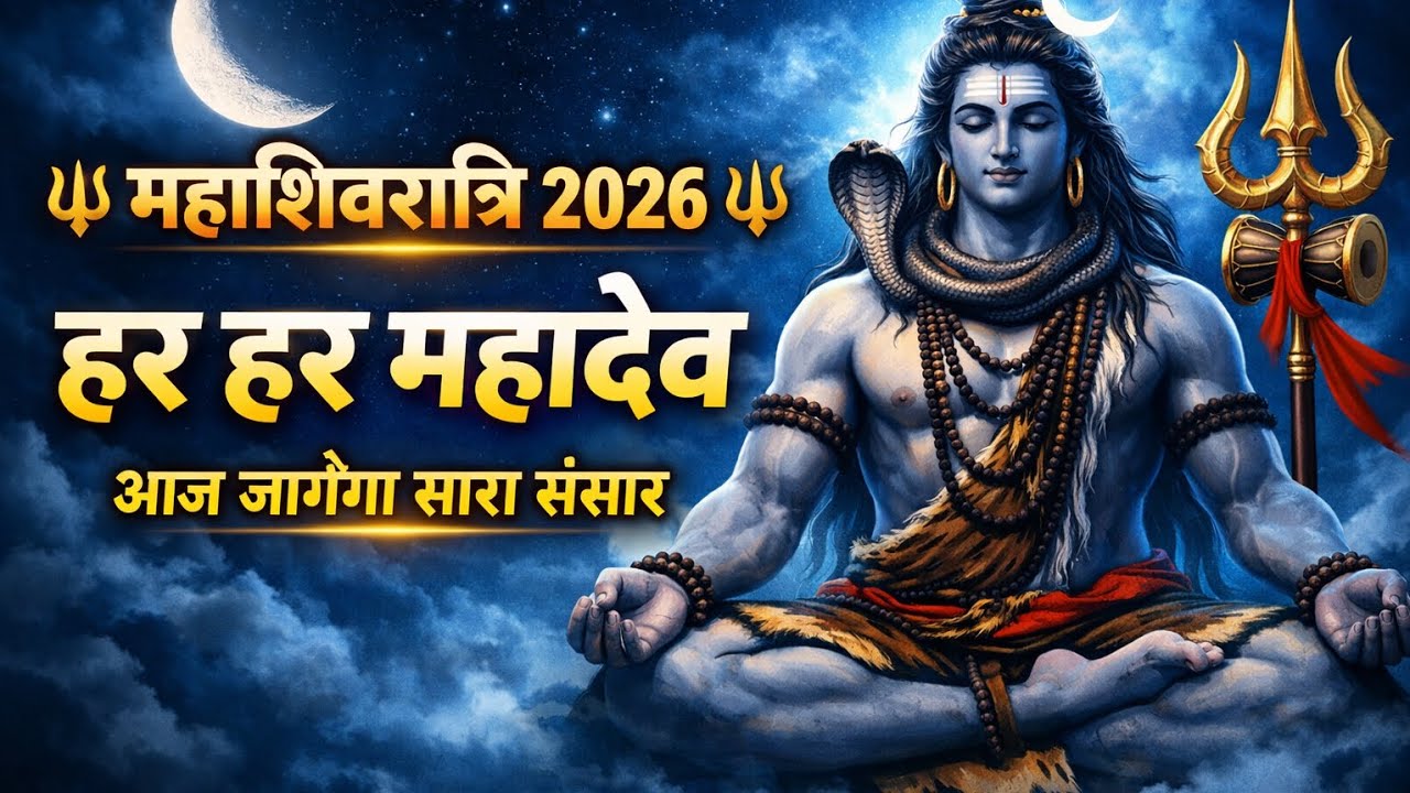 🔱 महाशिवरात्रि स्पेशल भजन 2026 | हर हर महादेव | दिल को छू लेने वाला शिव भजन 🔱
