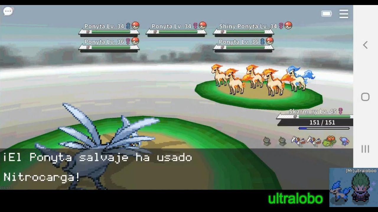 Capturando Shiny Ponyta / Catching Shiny Ponyta | PokeMMO online |