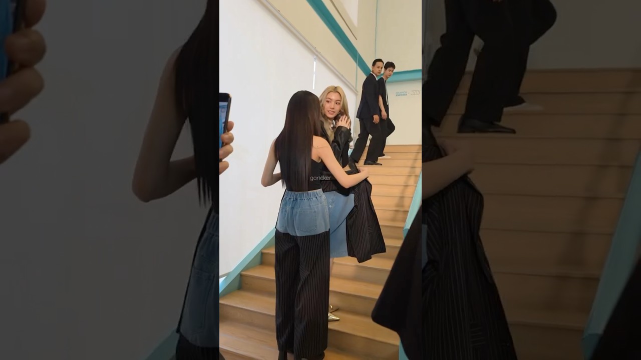 That is not the bodyguard action it's Linglingkwong action🤣 #lingorm #linglingkwong #ormkornnaphat