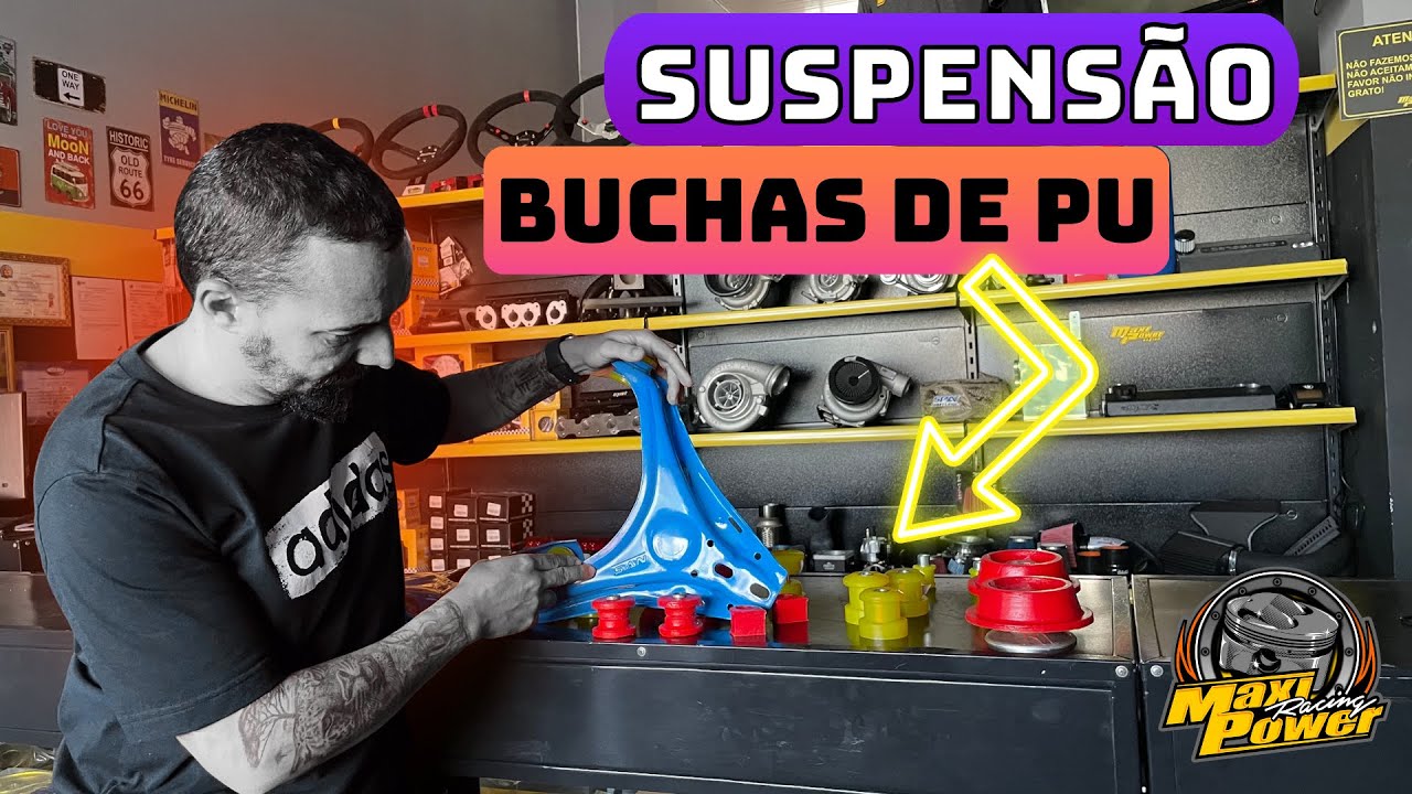 BUCHA DE PU - Sua suspensão vai agradecer🔥