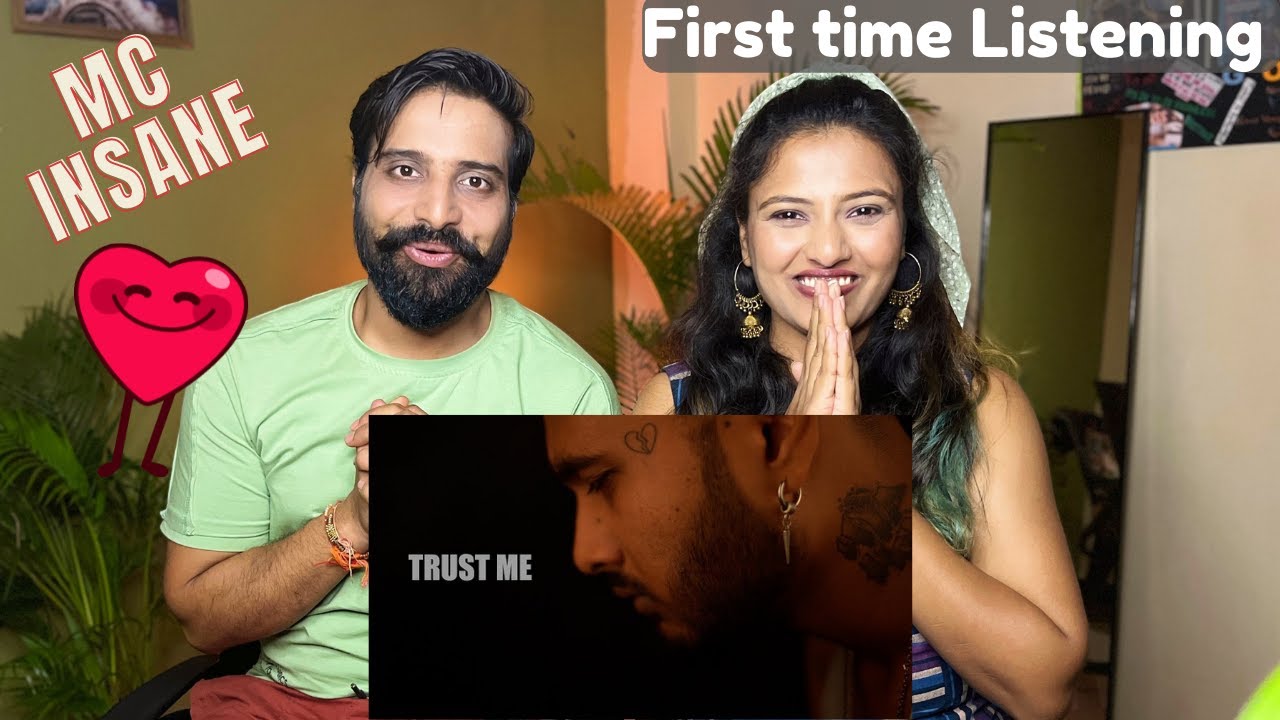 MC Insane - Trust Me ft. Christo-zy | The Feel Album | REACTION | Funkie Couple Vlogs