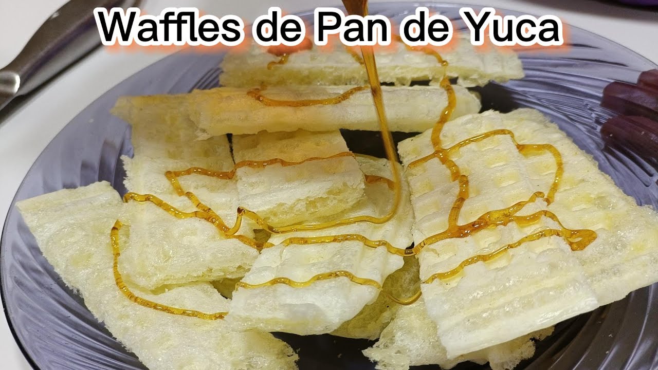 Waffle de Pan de Yuca | En casa con Amelia