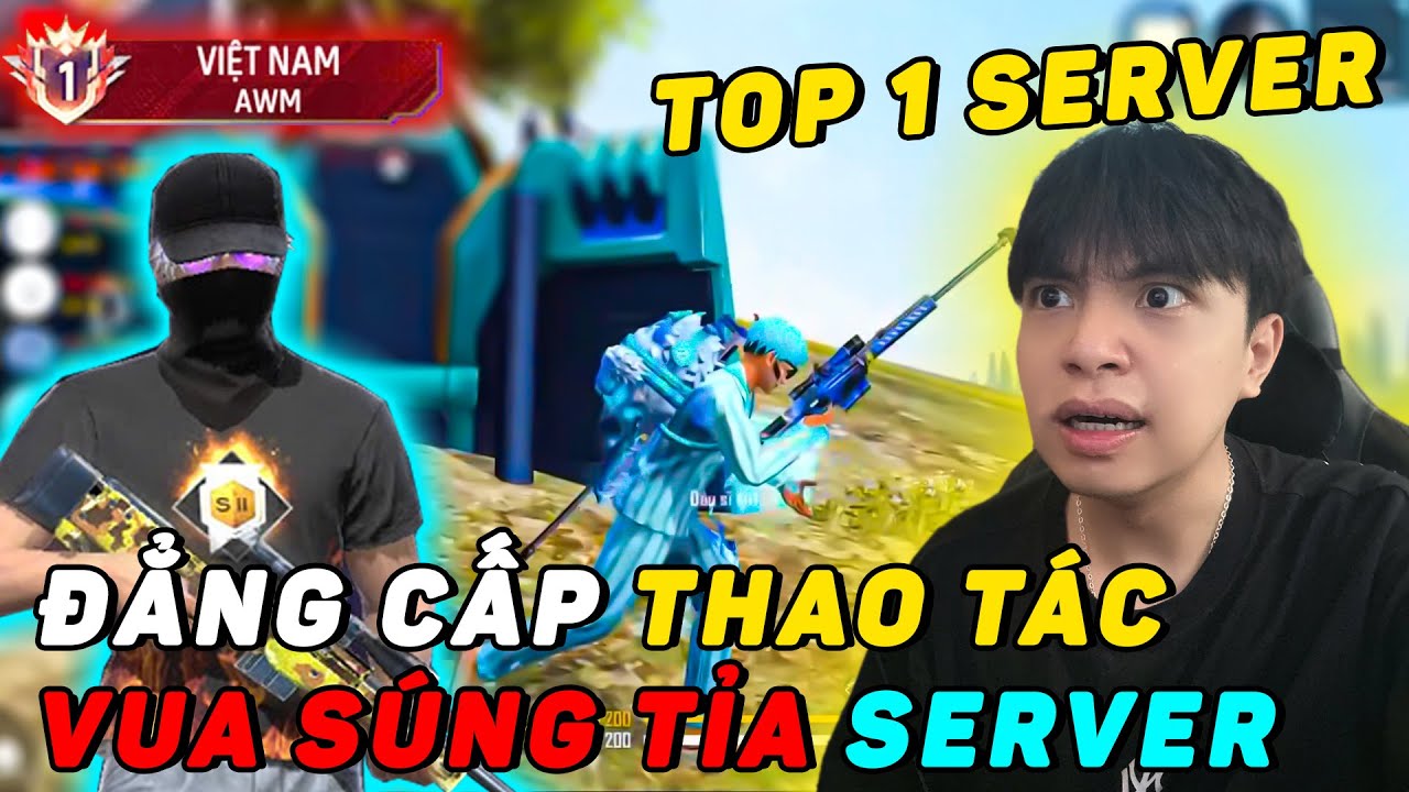 JEEKER LẦN ĐẦU XEM TOP 1 TỈA SERVER VIỆT NAM MÚA AWM - ĐẲNG CẤP VUA TỈA SẼ NHƯ THẾ NÀO?
