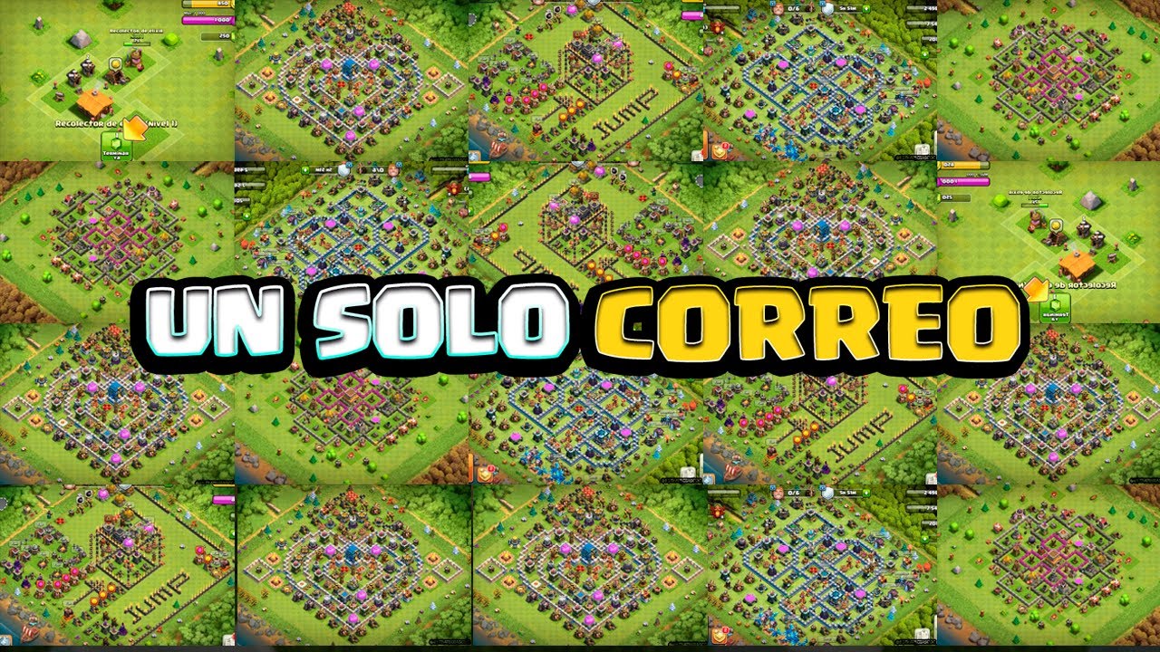 😲HUBIERA SABIDO esto ANTES | varias cuentas un solo correo electrónico en clash of clans