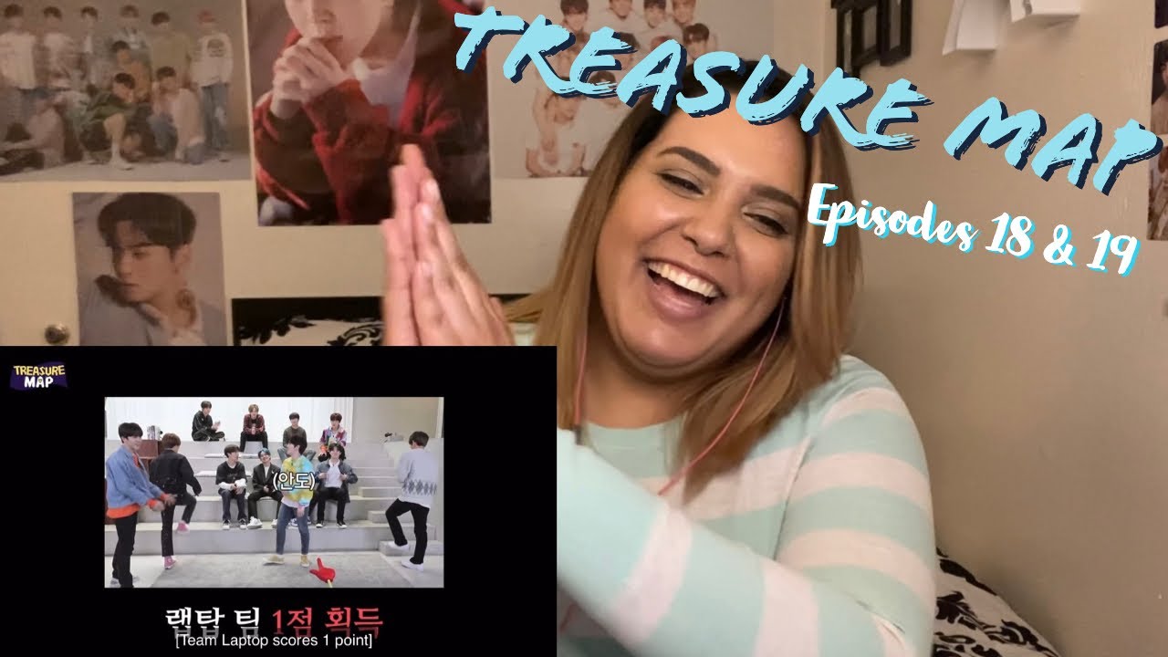 Reacting to Treasure Map: Episodes 18 & 19| Ams & Ev React
