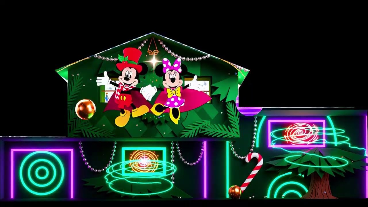 ✨ It’s Wondrous | Christmas Projection Mapping Animation ✨