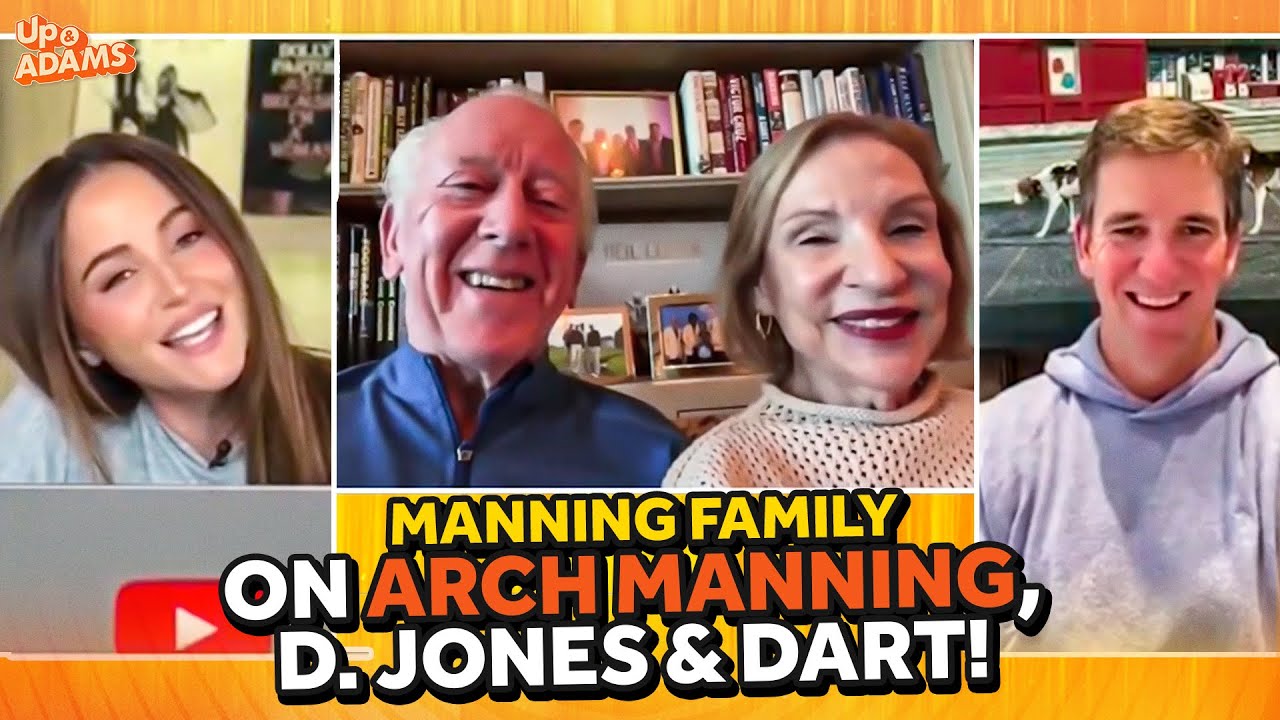 Eli Manning on Colts Daniel Jones & Giants Jaxson Dart, Archie & Olivia on Arch Manning at Texas!