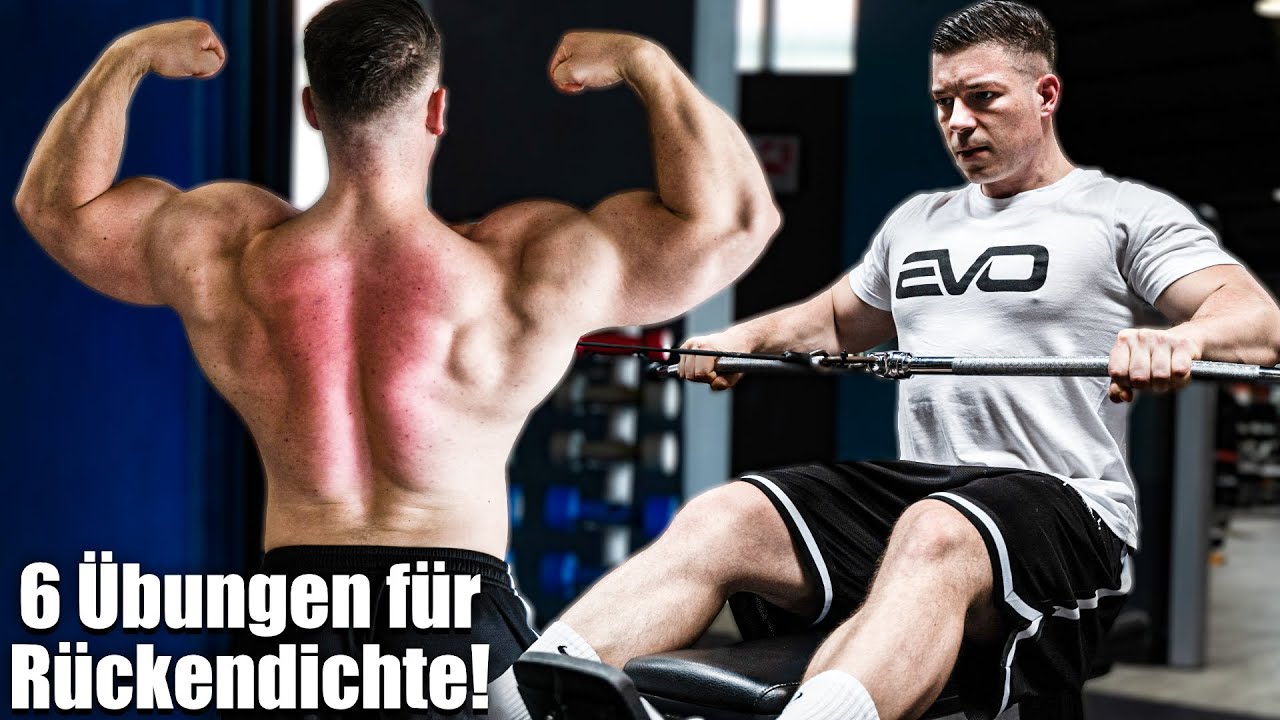 Alle Übungen für eine brutale Rückendichte erklärt!