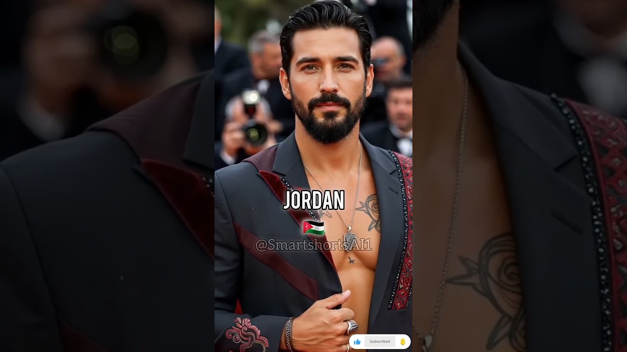 AI's Most Handsome Male Features pt42 &ndash; Like They&rsquo;re at Cannes! pt2 #shortvideo #fyp #explore #facts
