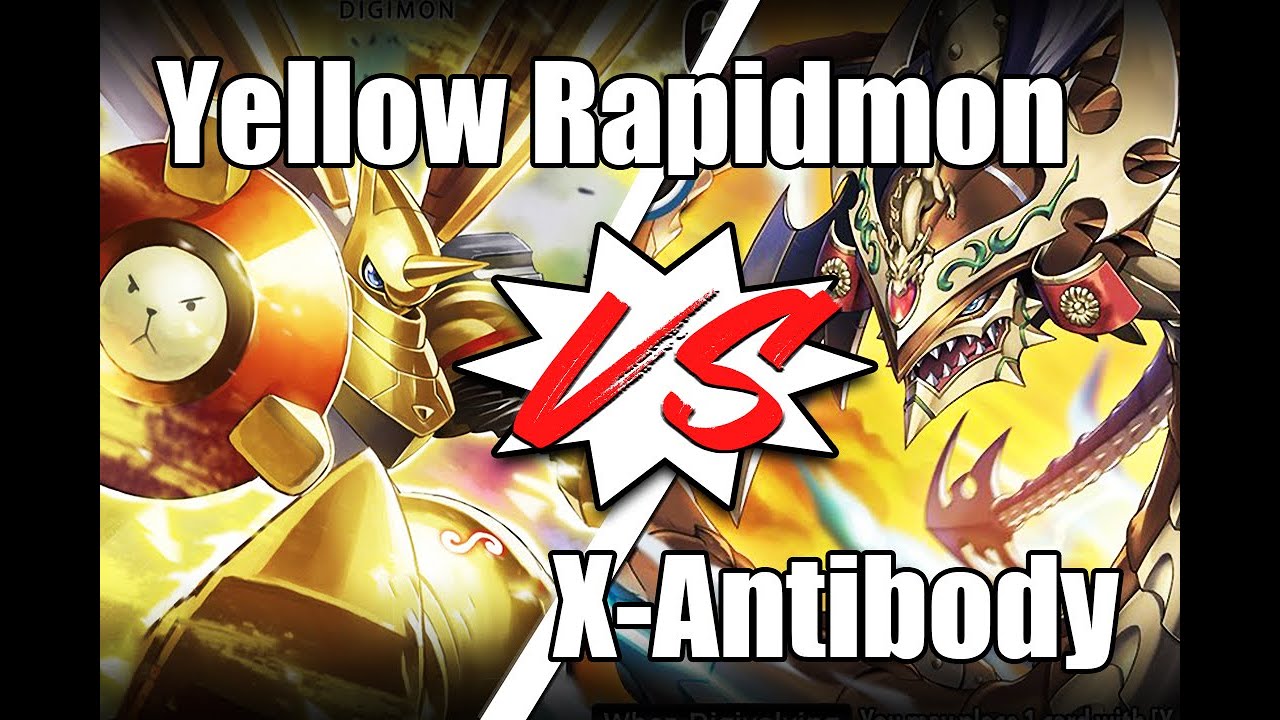 Yellow Rapid Hybrid vs X-Antibody Match I DCG BT8 EN Format