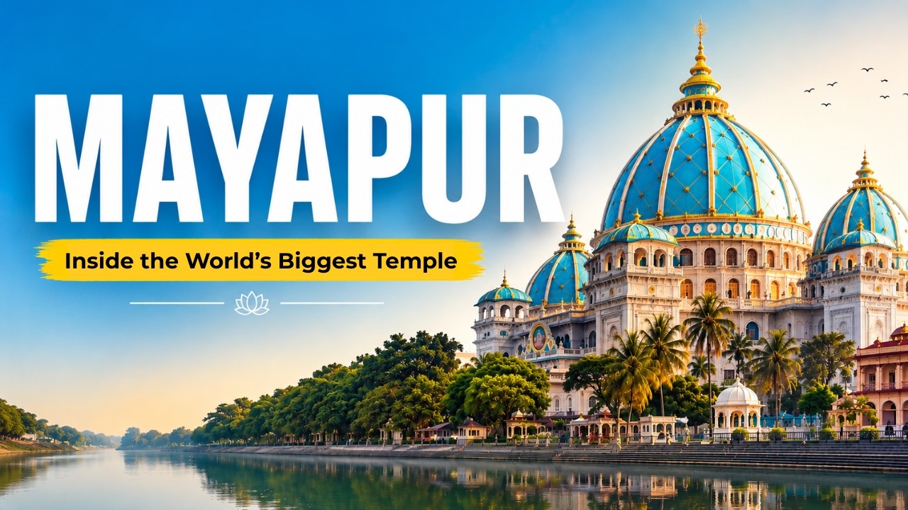 Mayapur Dham Full Tour | ISKCON | TOVP | Chandrodaya Mandir | Vrindavan of Bengal | Sandhya Arati