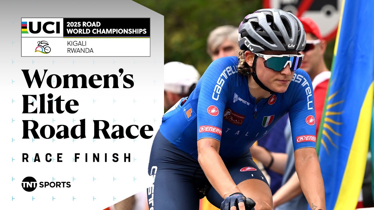 THRILLING WIN! 🏆 | Women&rsquo;s Elite Road Race Final KM's | 2025 UCI Road Cycling World Championships