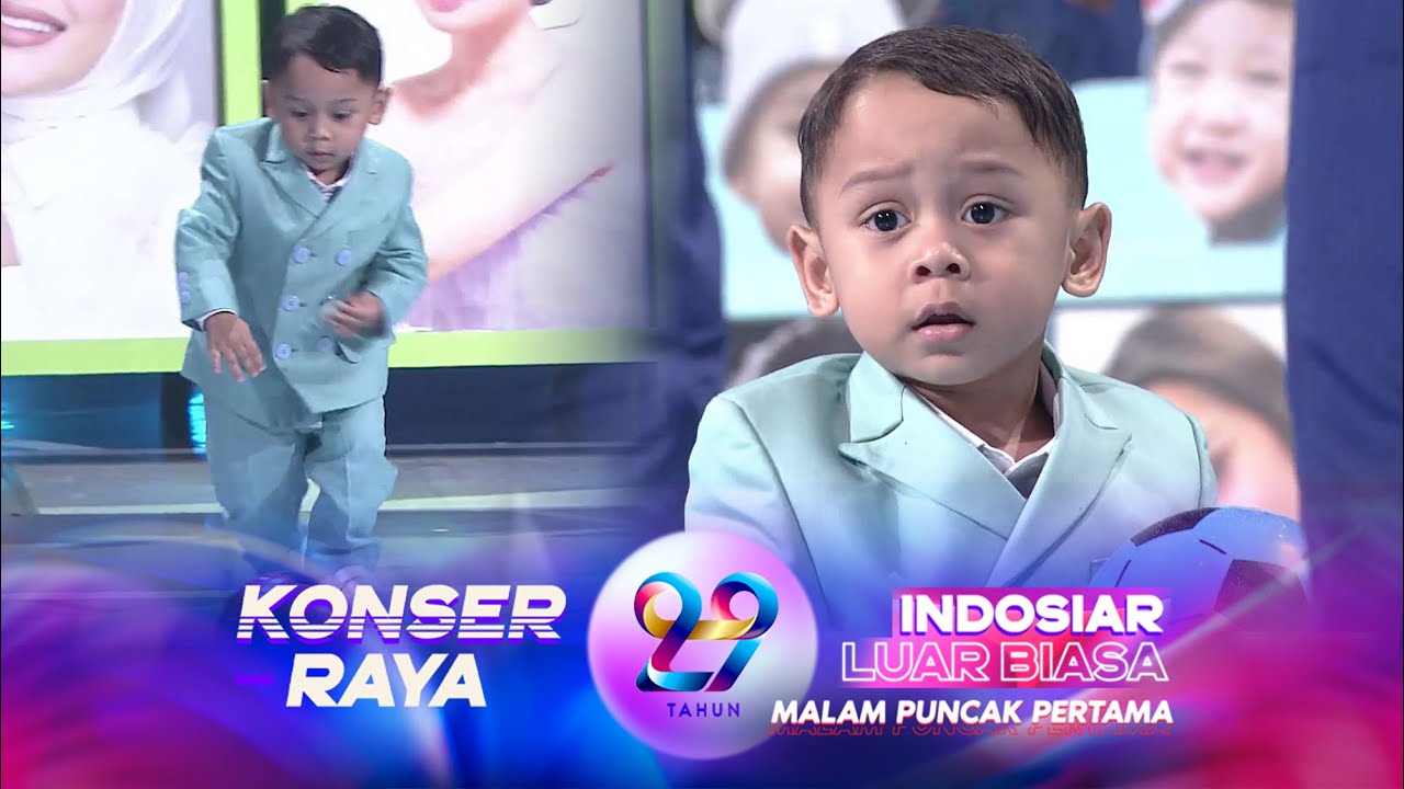 Abang L Jago Banget!! Nendang Bola ke Gawang Gol Terus!! Siapa Dulu Papanya!! | Konser Raya 29 Tahun