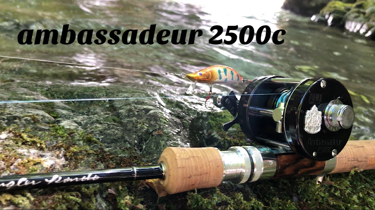 【渓流ベイト】アンバサダー2500C &グラスロッド 夏の渓