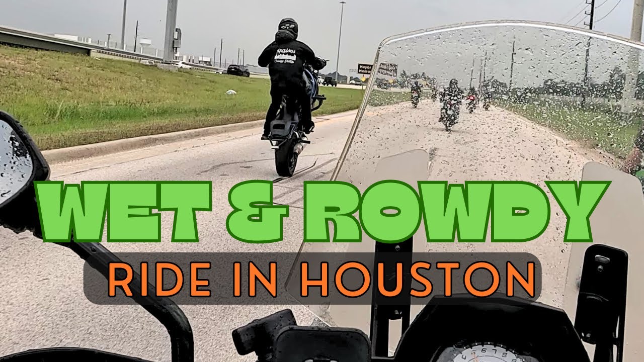 Rain Won't Stop Group Ride and Wheelies