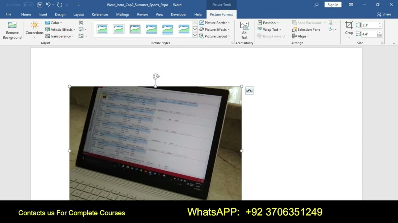 Word_Intro_Cap2_Summer_Sports_Expo | Word Intro Cap2 Summer Sports Expo |  @Myitlabsolutions512