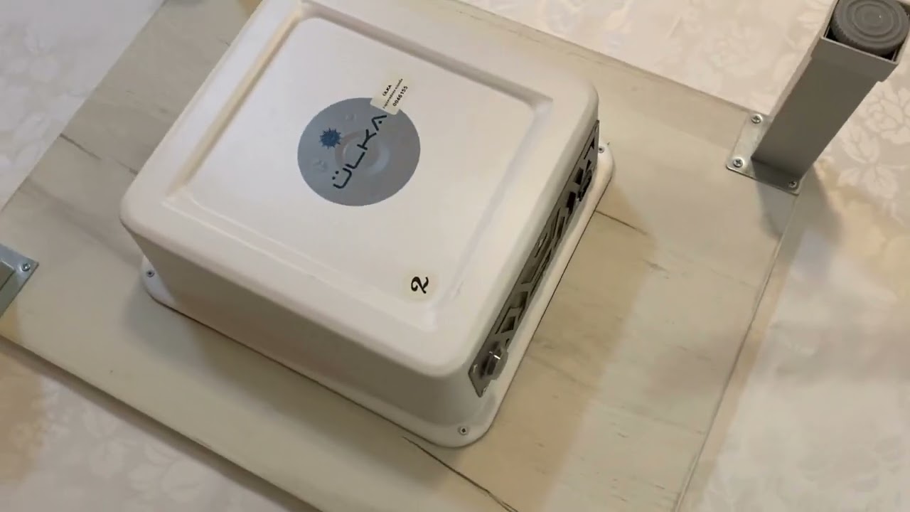 ULKA X2F Premium dustcollector built into the table