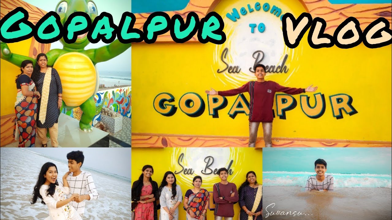 Gopalpur Vlogs /Gopalpur sea beach🏖️drone view //New look of Gopalpur 2022/Sea beach in family trip😁