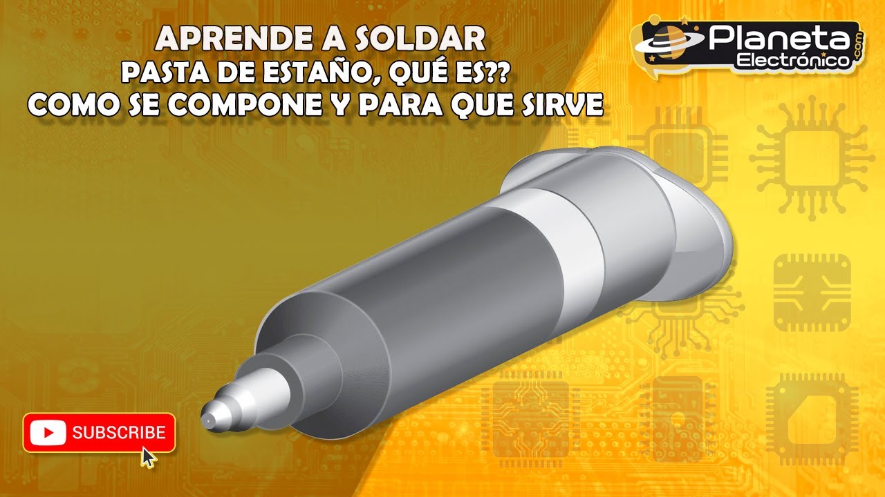 Aprende a soldar, pasta de estaño, que es, como se compone y para que sirve