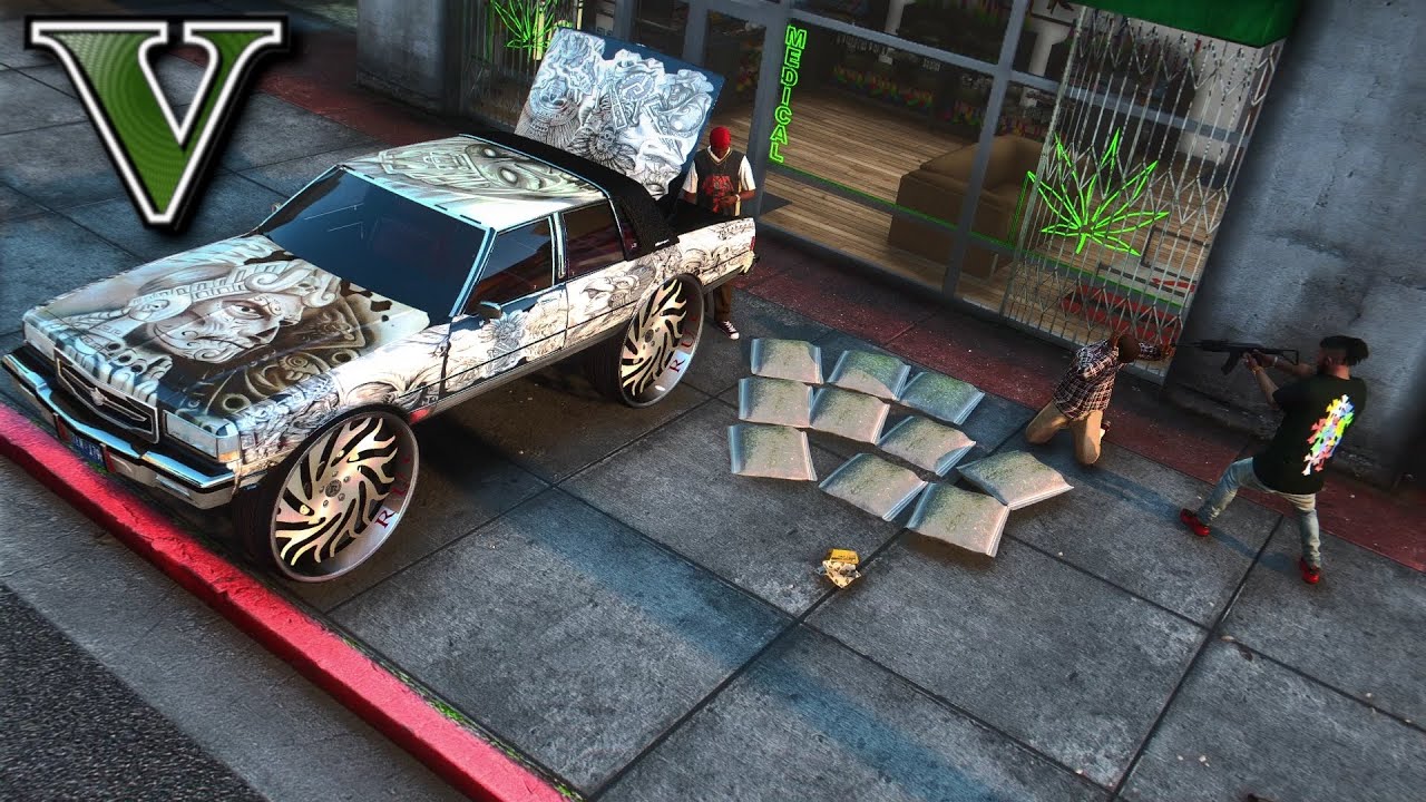 GTA 5 | REAL STREET HUSTLER | "ROBBING VAGOS & WEED SHOP" | SEASON 1 | EP.12