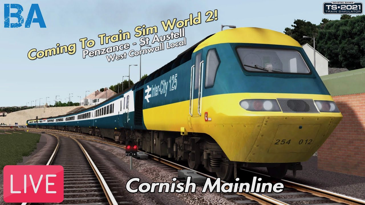 Cornish Mainline (West Cornwall Local Insight) LIVE|Train Simulator