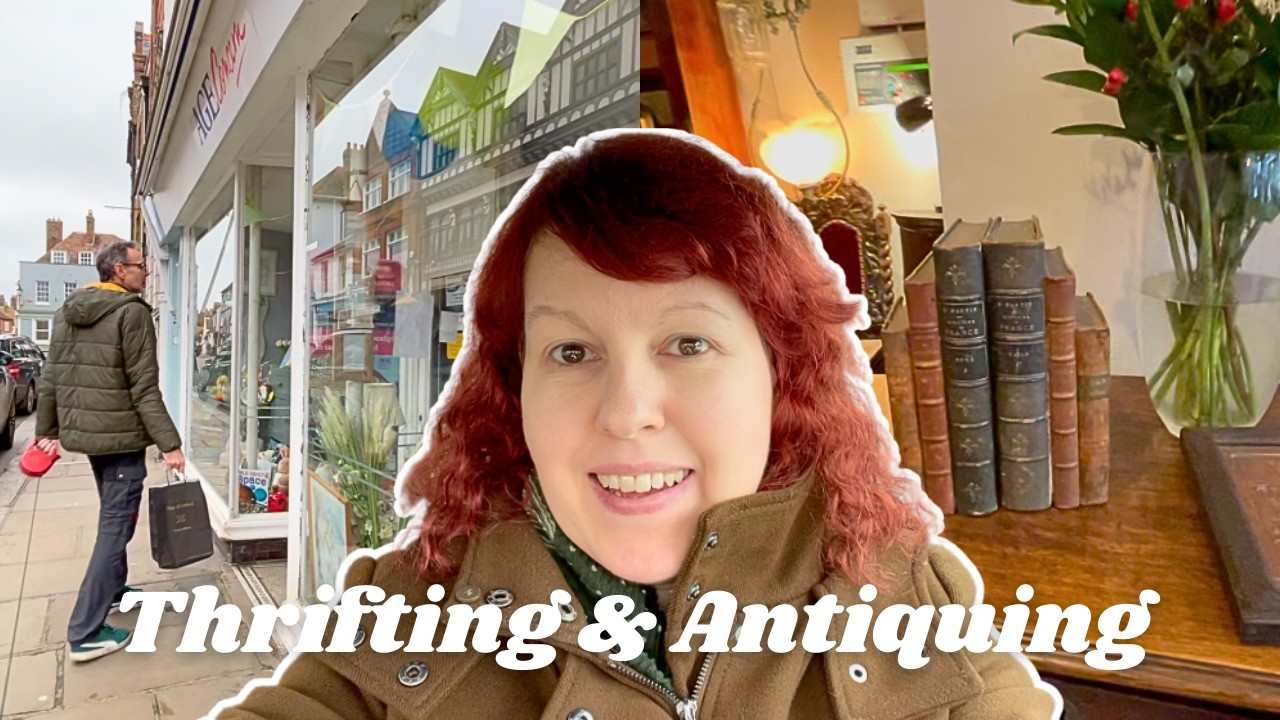 Trying Something New! Thrifting And Antiquing In Sandwich | Andrea Hills