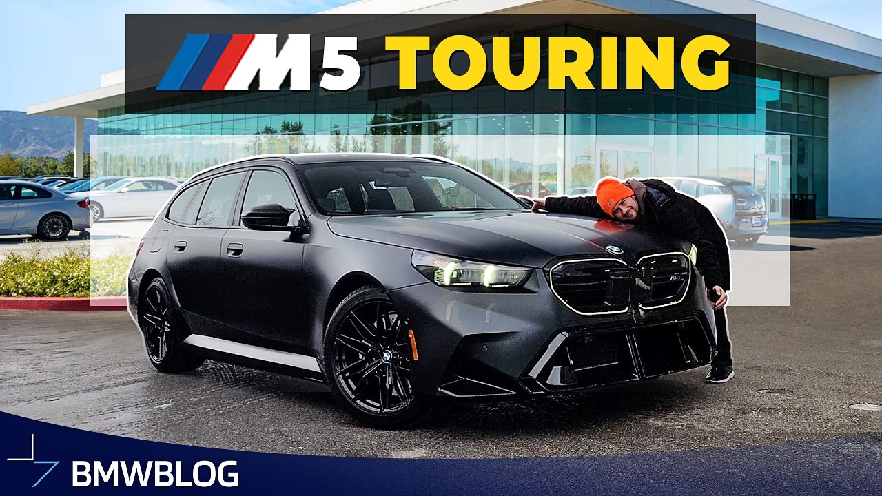 2025 BMW M5 Touring: Ultimate Walkaround, Design Features & Exhaust Sound!