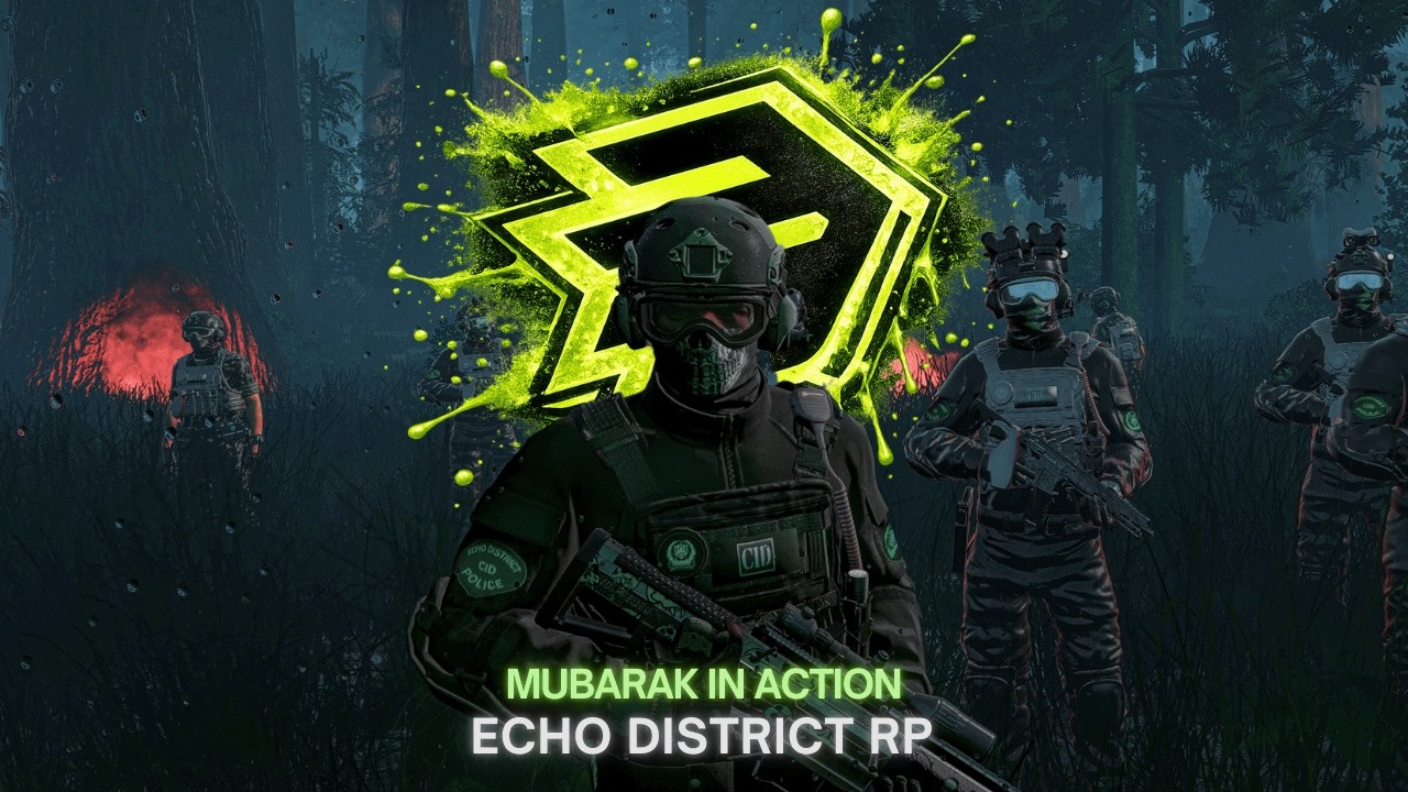 Duty with Mubarak Jom - Echo District!🔴