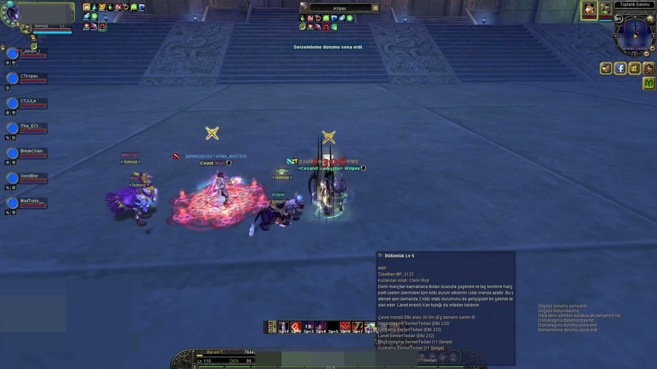 SilkroadOnlineTR ChaosTornado - Side- May1OeZ vs iKripex
