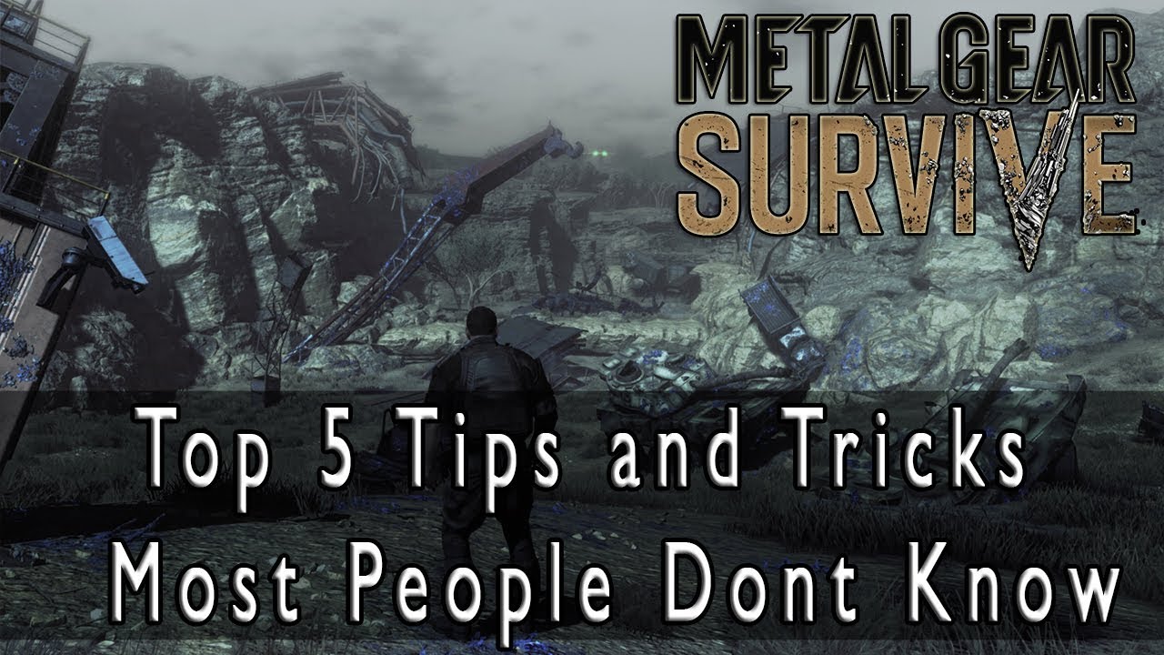 Metal Gear Survive - Top 5 Tips and Tricks Nobody Knows