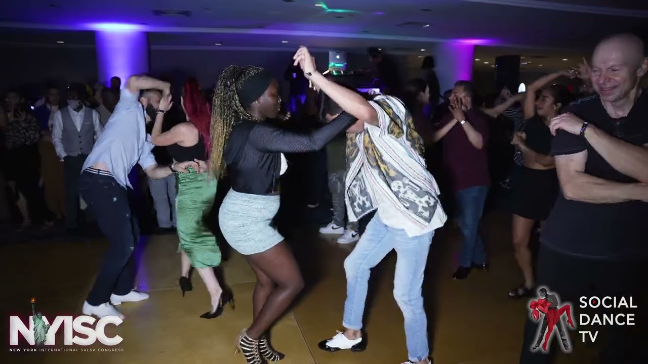 Jody Waite & Monty - Salsa social dancing | New York International Salsa Congress 2023
