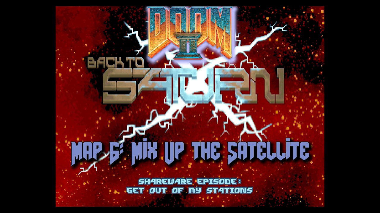 Back to Saturn X 1 - Map 6: Mix Up the Satellite