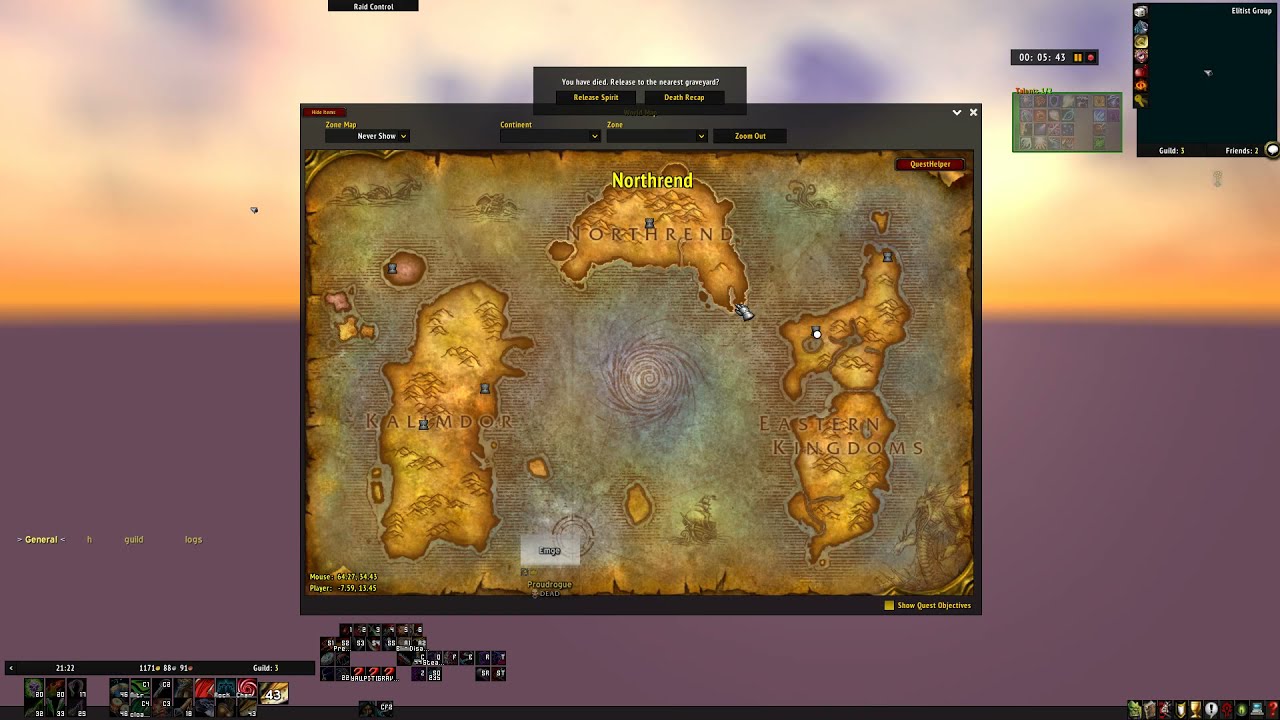 Warmane - Reaching GM Island (but warmane is cringe)