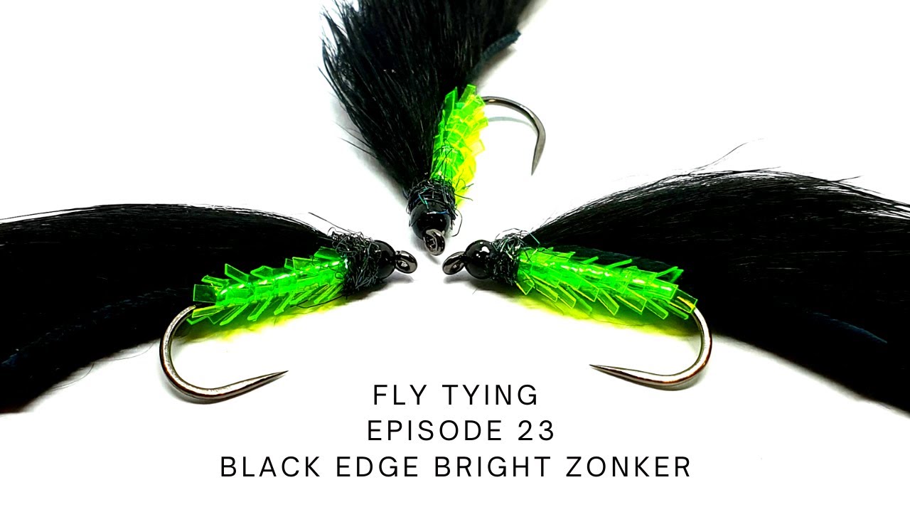 Black Edge Bright Zonker - Вязание мушек, эпизод 23 - UKFlyFisher