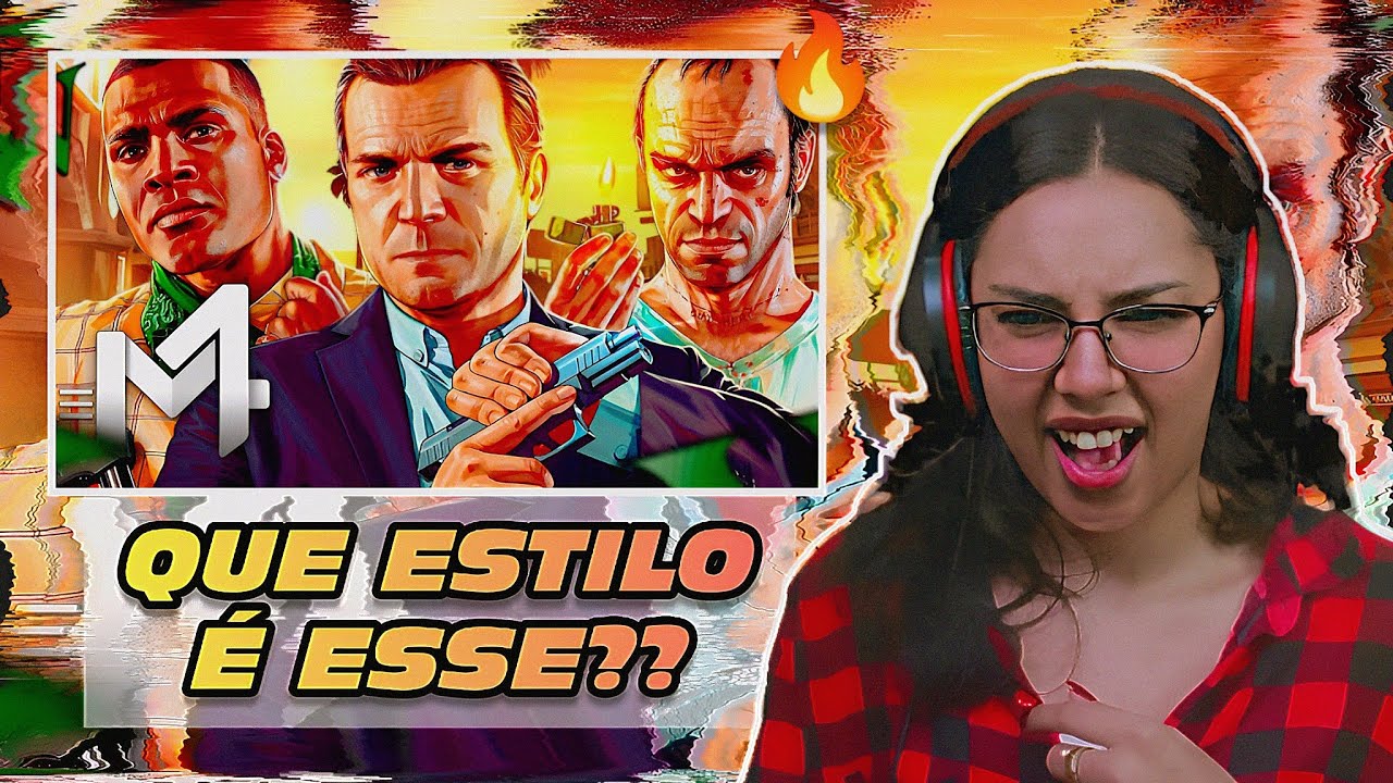 Michael, Franklin & Trevor (GTA V) M4rkim, Henrique Mendonça & Daarui | REACT