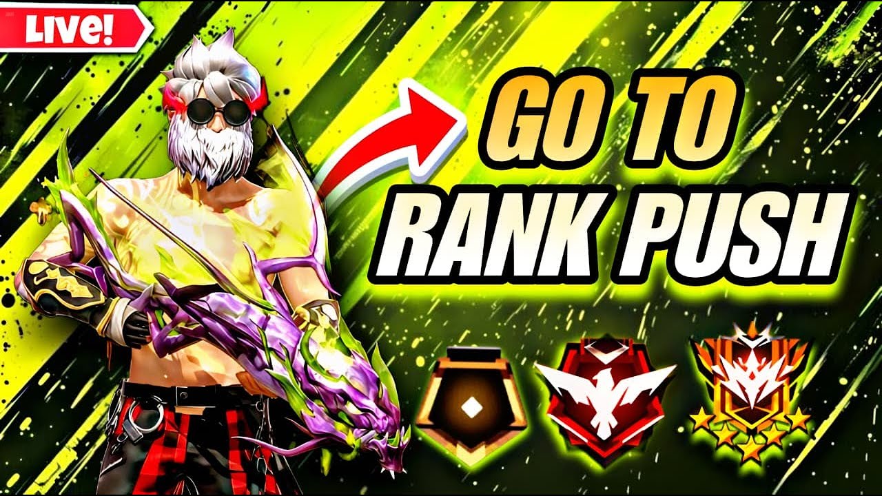 CS Rank push with Silentx1plays😄164/365👽 #freefire #live
