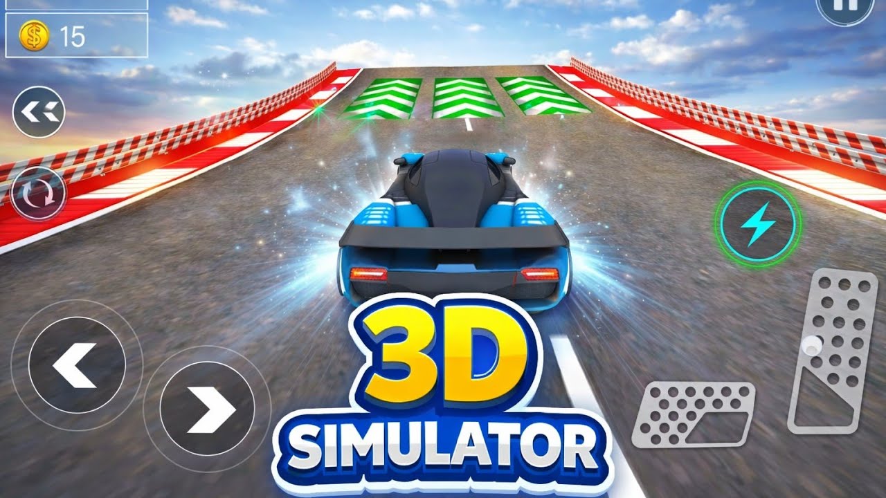 Crazy Car Stunt Game - Car Game Simulator 3d - Android game - car game 3d - Ramp car Racing game 