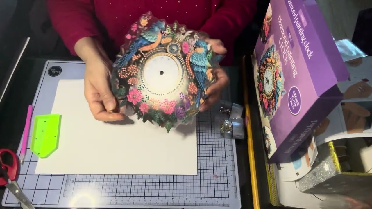 DÉMO ( les oiseaux pendule ) painting de chez action 🪻🪻🪻