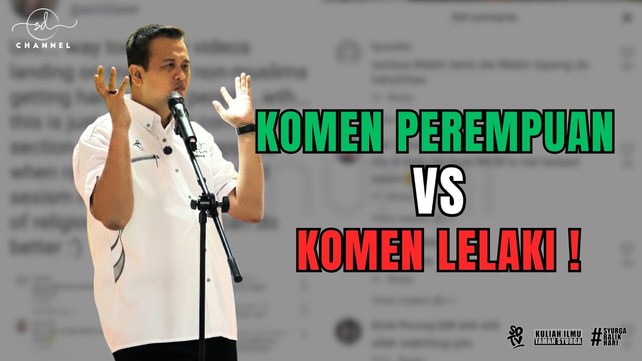 Syamsul Debat | Komen Perempuan VS Komen Lelaki !